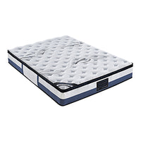 Pocket Spring Mattress Latex Pillow Top Foam (Medium Weight) - Double