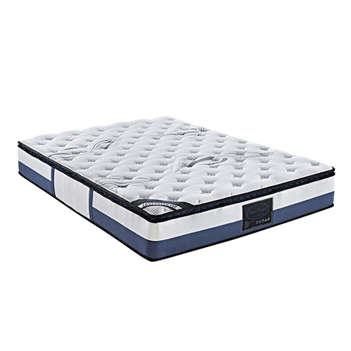 Pocket Spring Mattress Latex Pillow Top Foam (Medium Weight) - Double