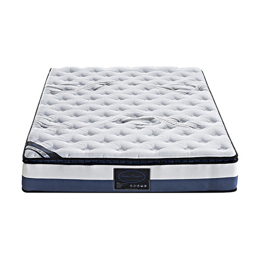 Pocket Spring Mattress Latex Pillow Top Foam (Medium Weight) - King Single