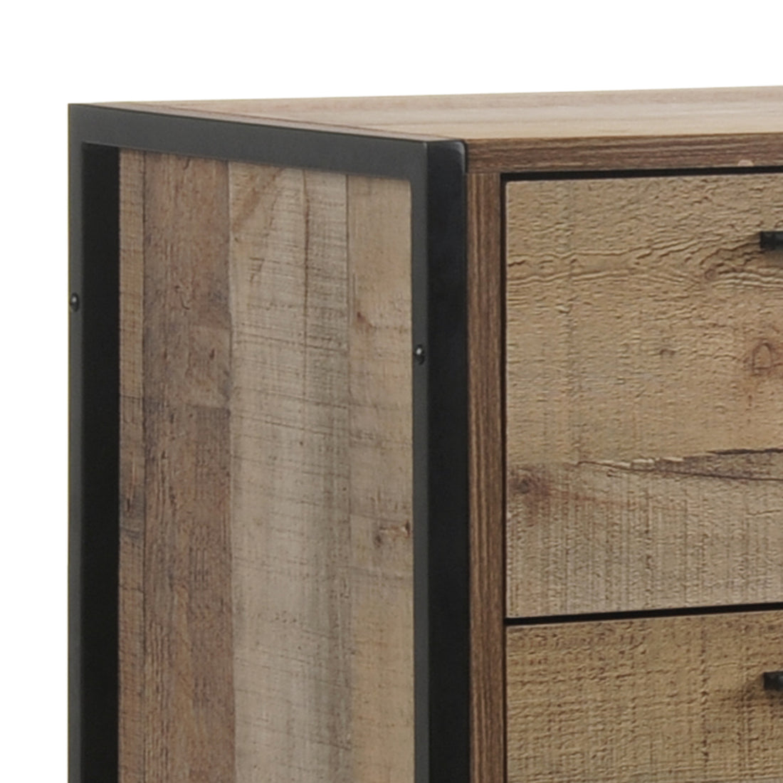 Tallboy with 4 Storage Drawers Oak