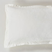 Corduroy Velvet Queen Bed Quilt Cover Set White