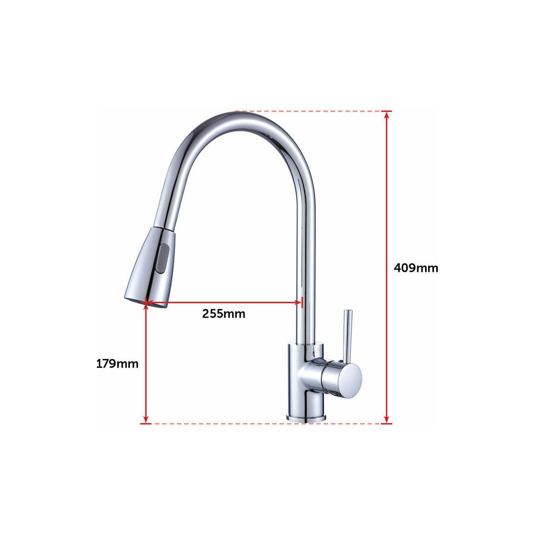 Basin Mixer Tap Faucet -Kitchen Laundry Bathroom Sink