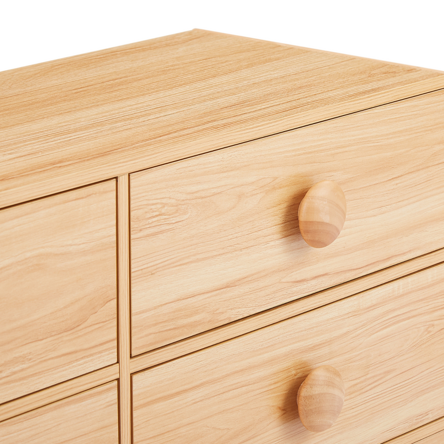 Spencer 6 Chest of Drawers in Natural