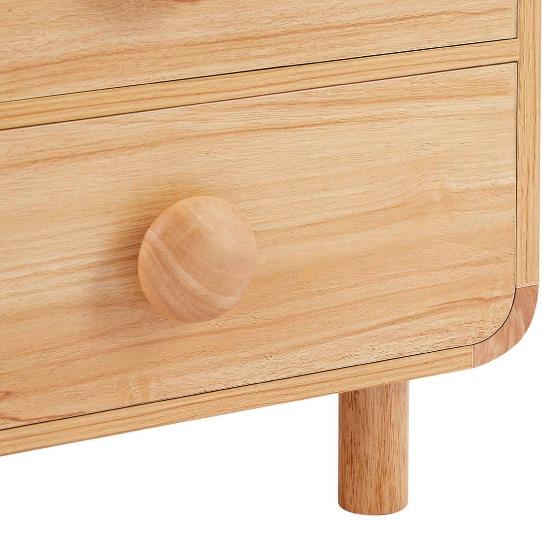 Spencer Natural Bedside Table