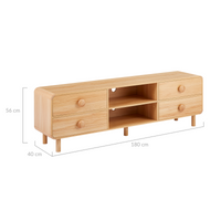 Spencer Natural TV Unit