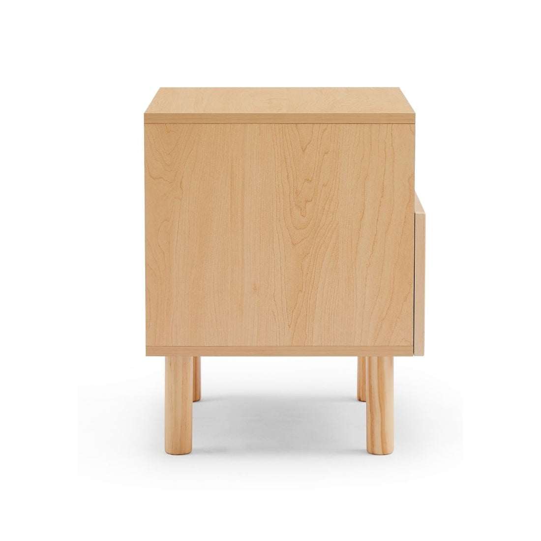 Kailua Rattan Bedside Table in Maple