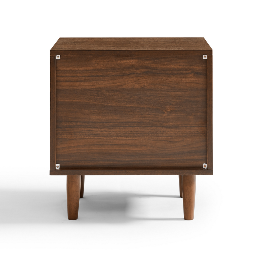 Pierre Walnut Bedside Table