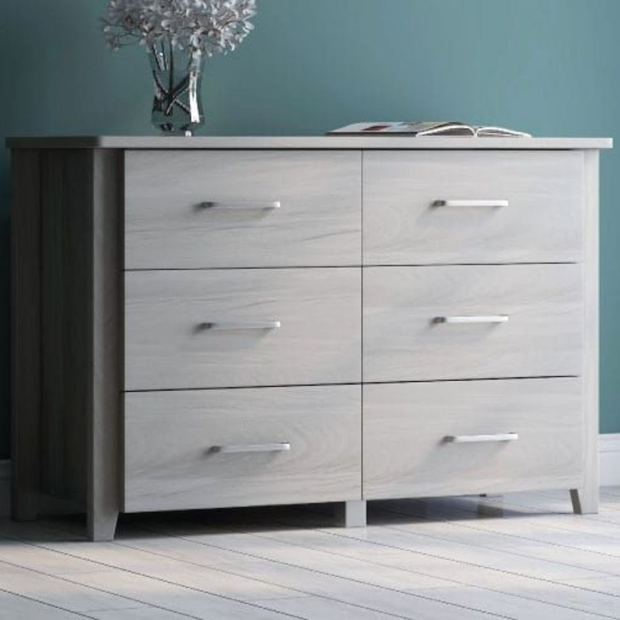 Acacia Ash 6 Chest of Drawers