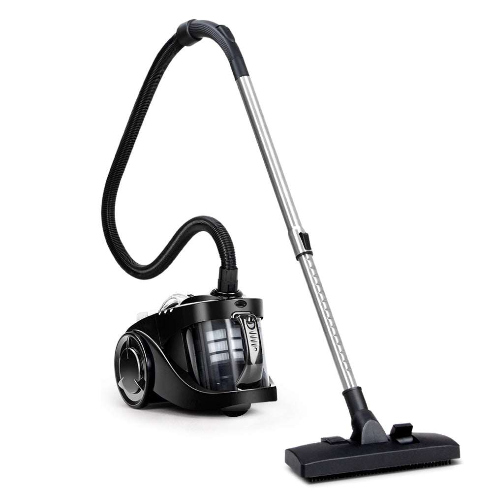 Vacuum Cleaner Bagless Cyclone Cyclonic Vac Home Office Car 2200W Black