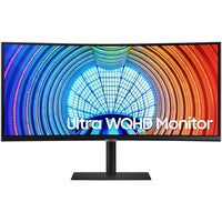 34 Inch Ultra WQHD Monitor with 1000R curvature, USB type-C and LAN port